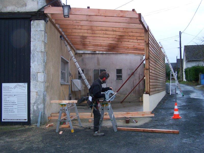 Réalisation de deux préaux (36)